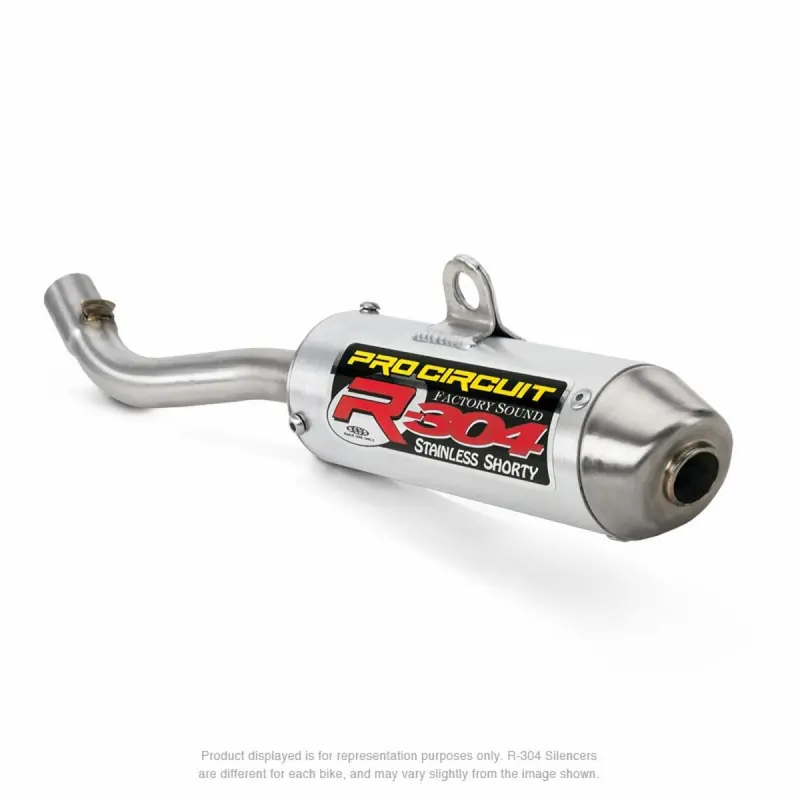 Pro Circuit R-304 Shorty Race Silencer - Suzuki RM250 1999-2000 | SS99250-RE