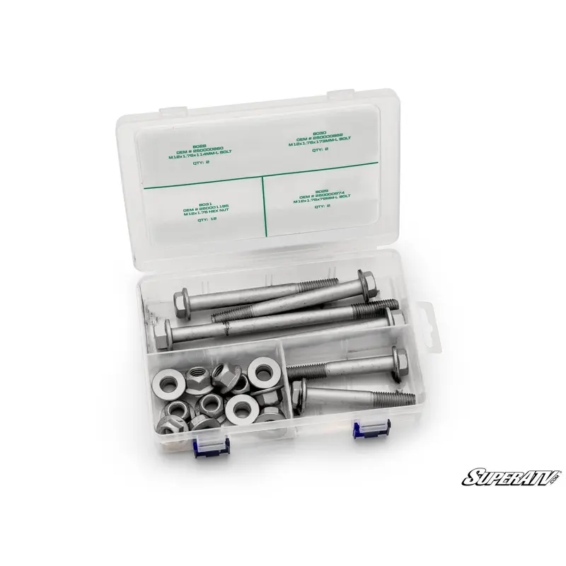 Up & Running Can-Am Maverick X3 Suspension Bolt Kit