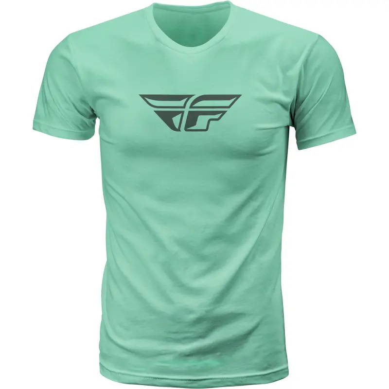 Fly F Wing Tee Sage/Grey 2x