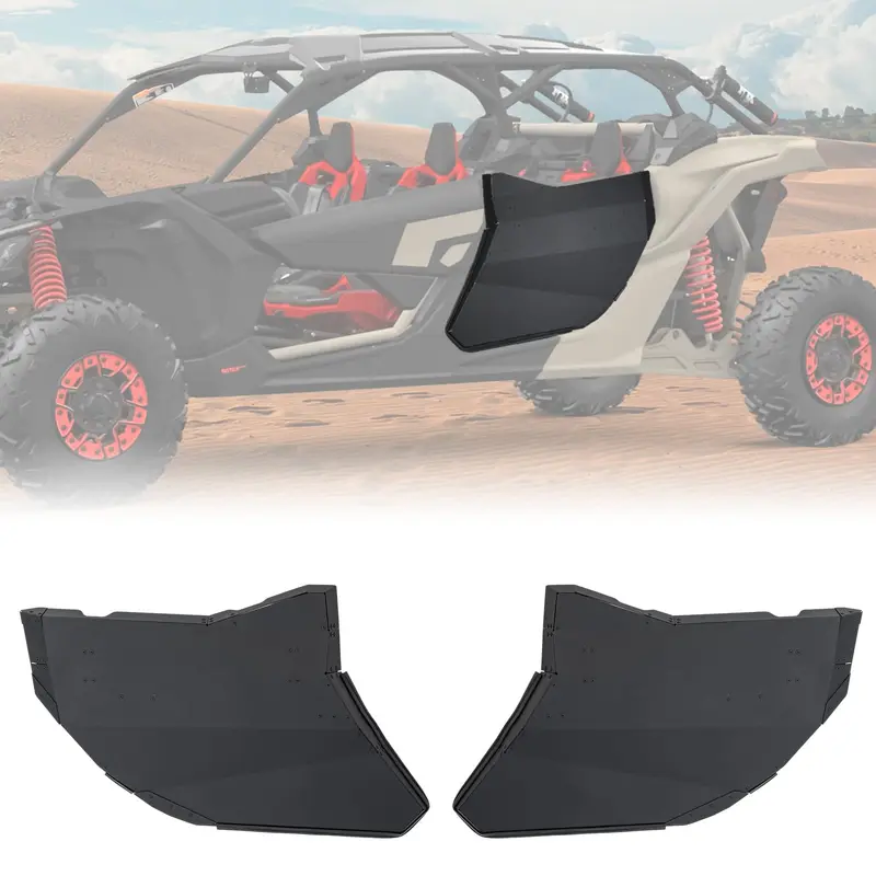 Rear Full Doors Aluminum for Can-Am Maverick X3 MAX