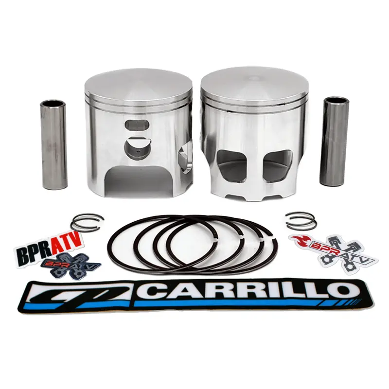 Yamaha Banshee CP-Carrillo 64mm Forged Piston Kit Stock Bore Rings Pin Clips Set