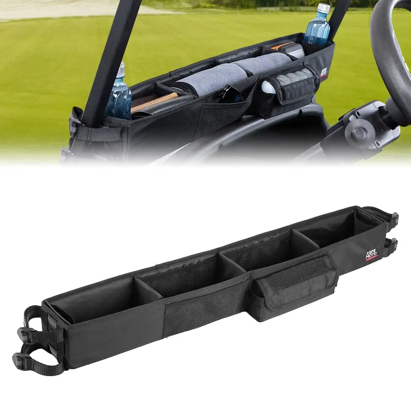 Upgraded Front Storage Basket for EZGO Drive Club Car Kandi Electric Golf Carts