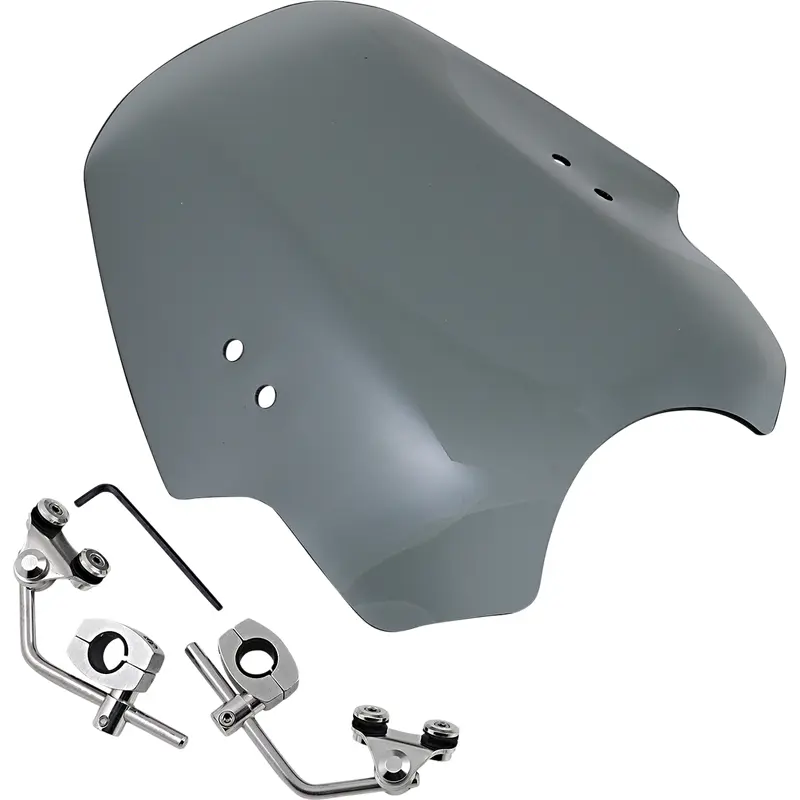 MEMPHIS SHADES Hellcat Windshield - Black Smoke MEM17112