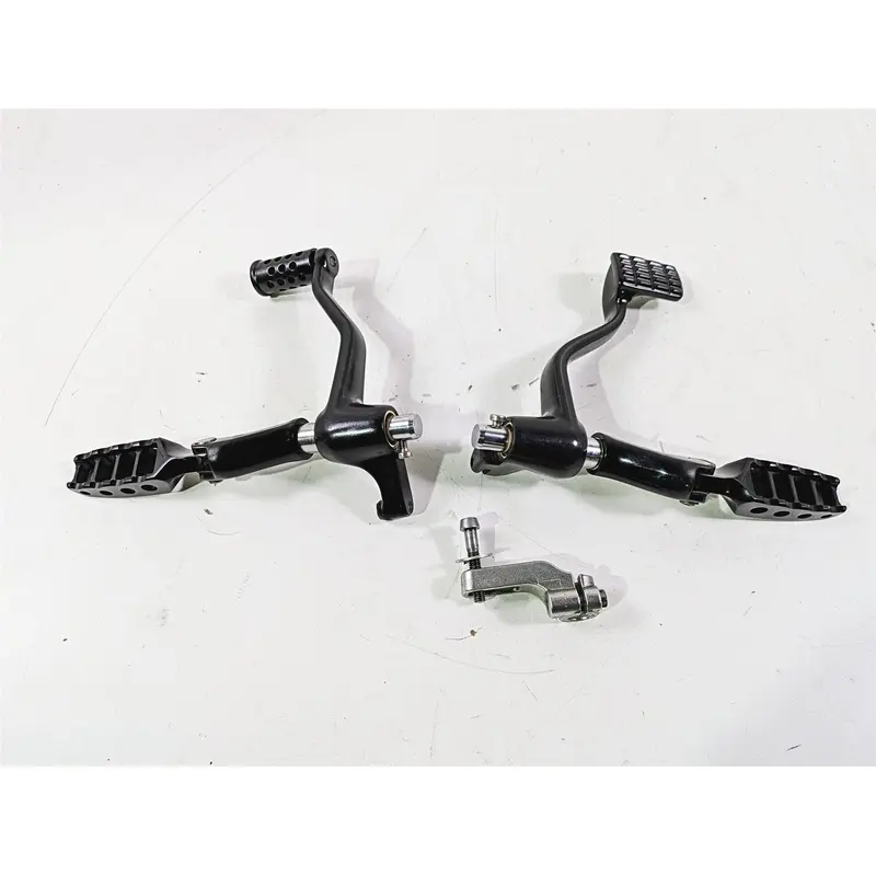2010 Harley VRSCF Muscle Rod Black Left Right Front Footpeg Rest Set 50274-02B