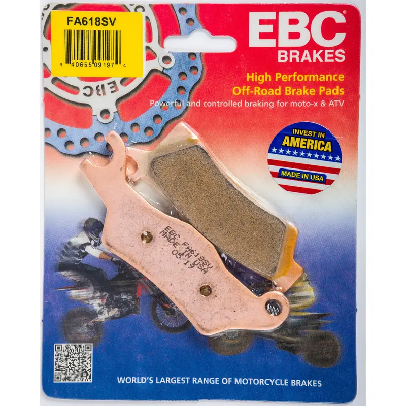 EBC 1 Pair SV Series Severe Duty Brake Pads MPN FA618SV