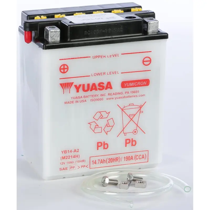 Yuasa Battery Yb14 A2 Conventional