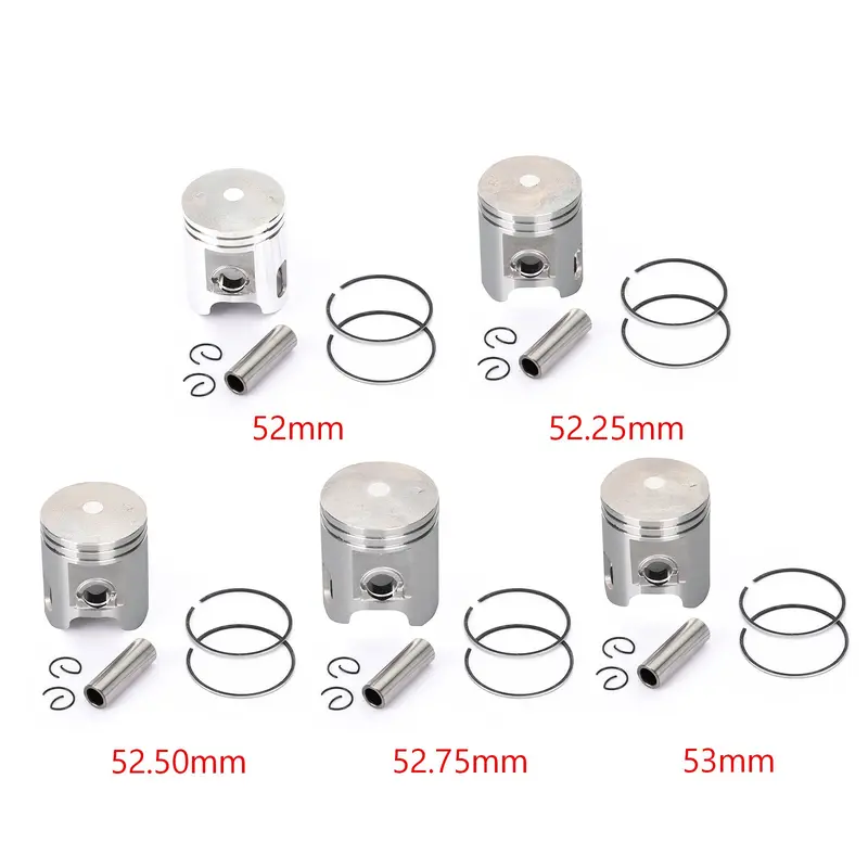 Yamaha YN100 OVETTO NEOS 100 99-03 YQ100 Nitro Aerox 100 00-02 Piston Pin Ring Set