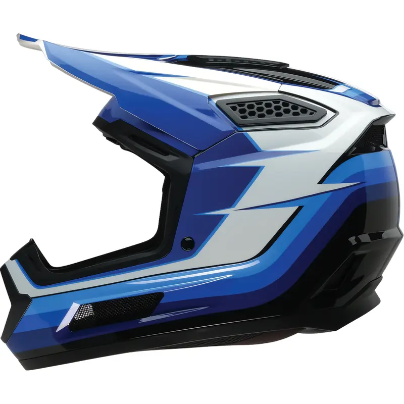 Z1R Dirt Maxx Helmet - Vortex - Blue/White - XL 0110-9332