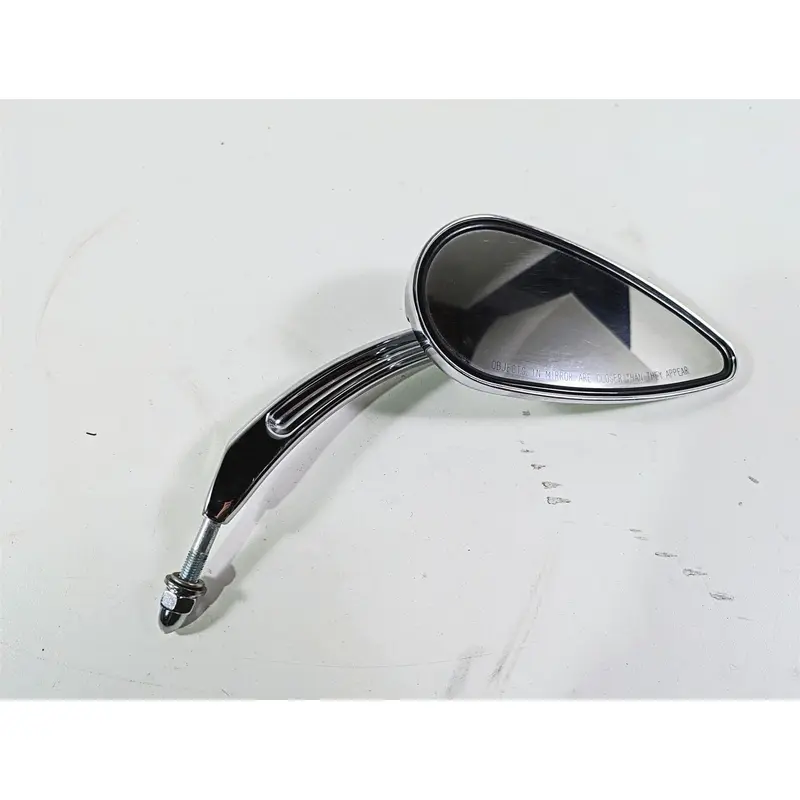 2008 Harley FLSTC Softail Heritage Right Rear View Skull Mirror 56000395