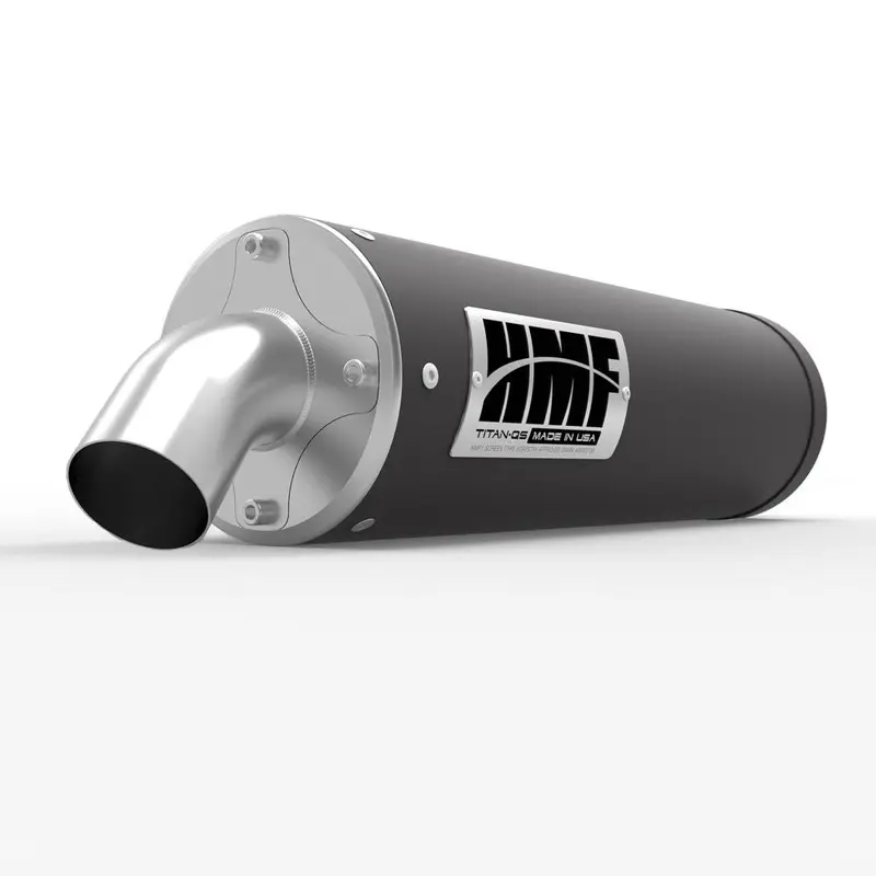 HMF Muffler Can-Am Commander 800-1000 14-20 Gun Metal Titan-QS Slip On Exhaust