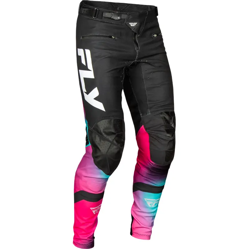 Rayce Bicycle Pants Fuschia/Black/Teal Sz 36