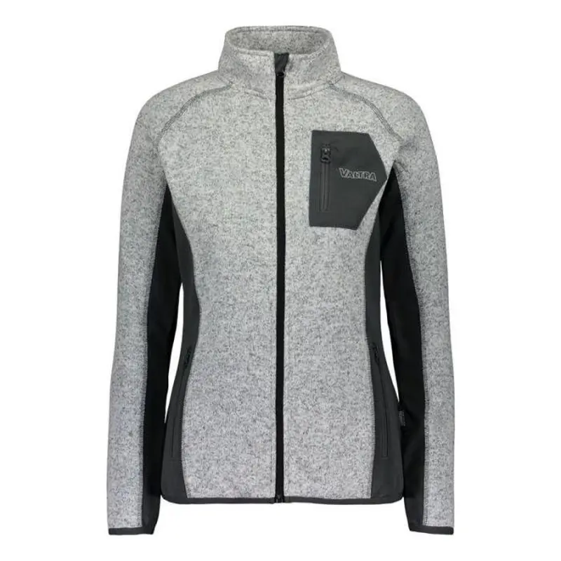 Valtra Ladies Fleece Jacket  Light Grey Marl | V4280051