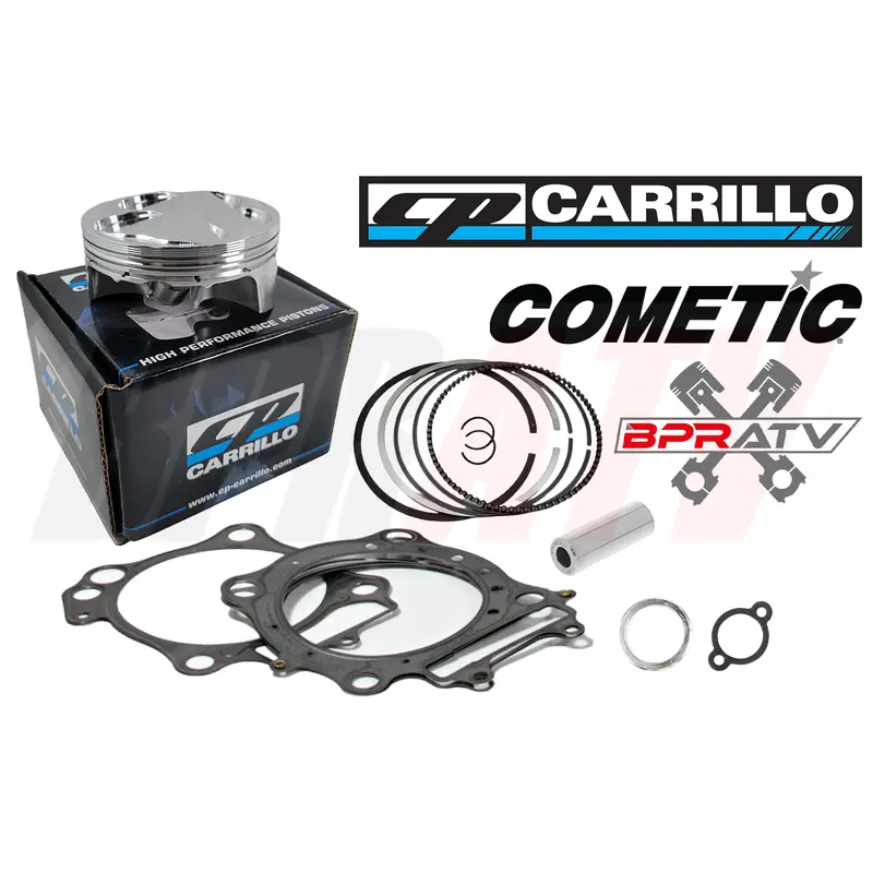 09-15 KX450F KX 450F 96mm Stock Bore 13:1 RACE CP Carrillo Piston Cometic Gasket