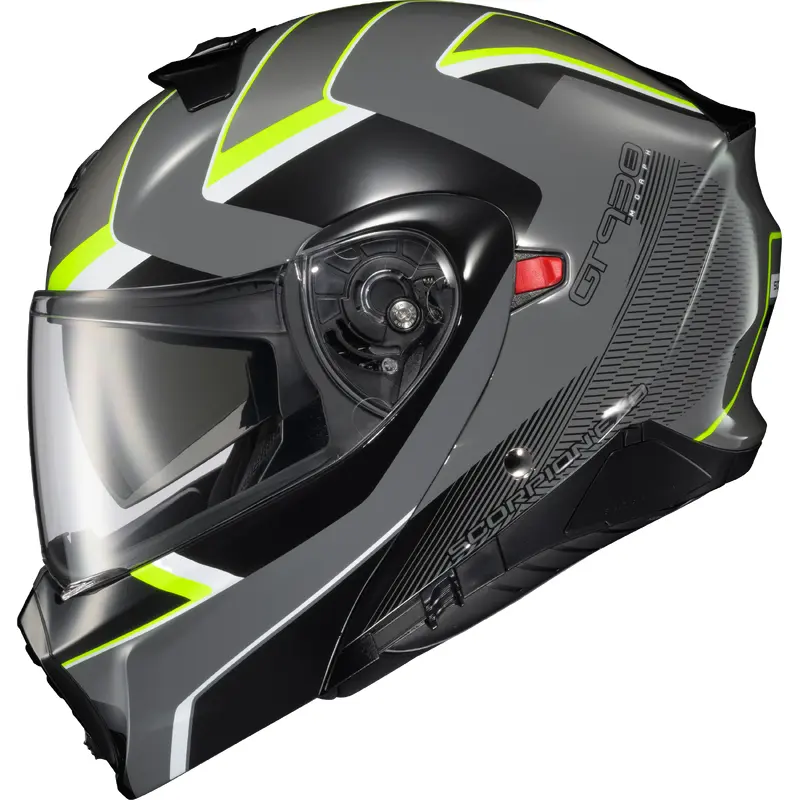 Exo Gt930 Transformer Helmet Morph Grey/Hi Viz Md
