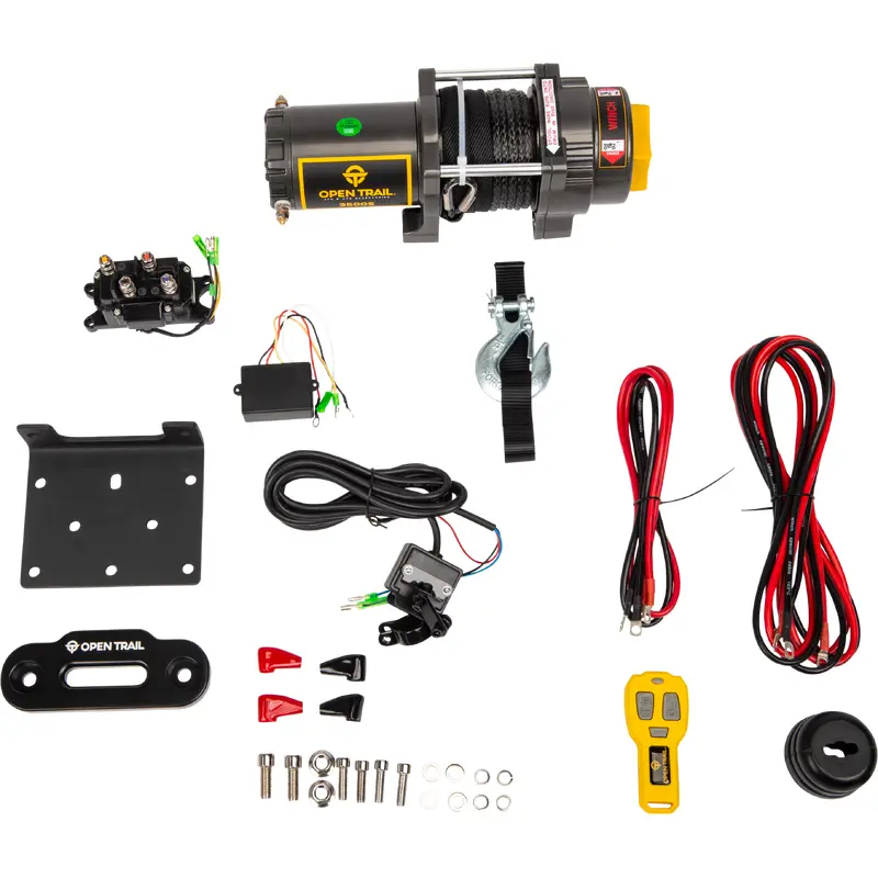 Open Trail - 3500lb Winch Synthetic Rope