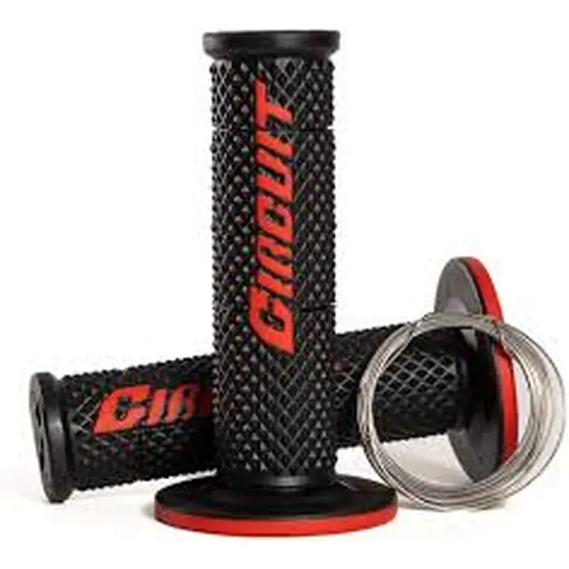 CIRCUIT GRIPS - V RACING BLACK/RED