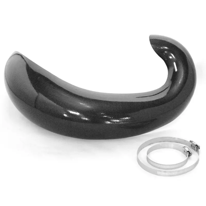 E-Line - FMF Factory Fatty Carbon Fiber Pipe Guard Honda CR250 ('97-'04) | HPGH62