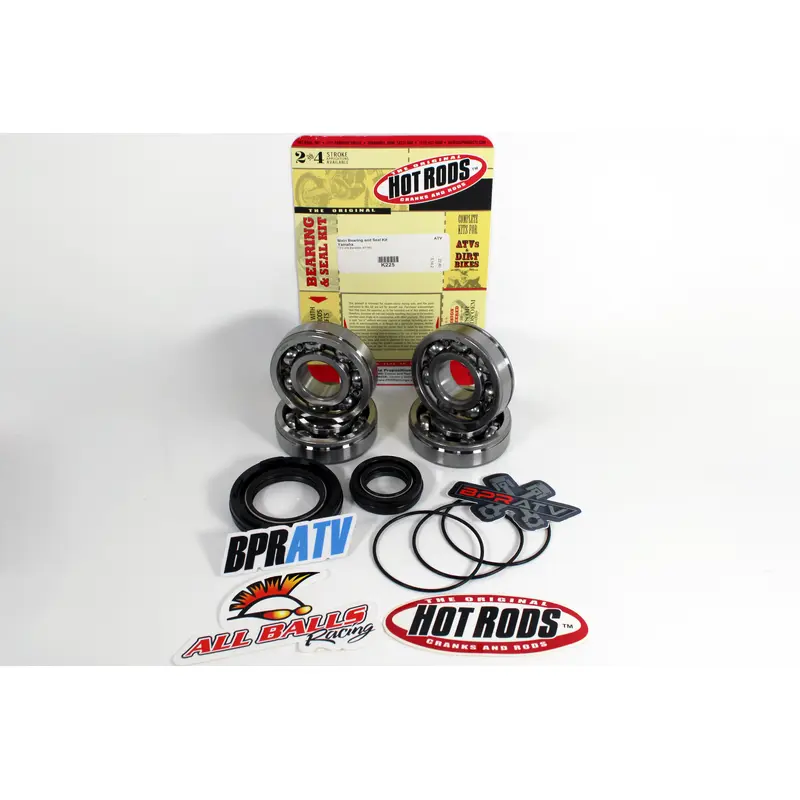 Banshee 350 Hot Rods 4001 Crankshaft Rebuild Kit Crank Main Bearings & Seal Kit