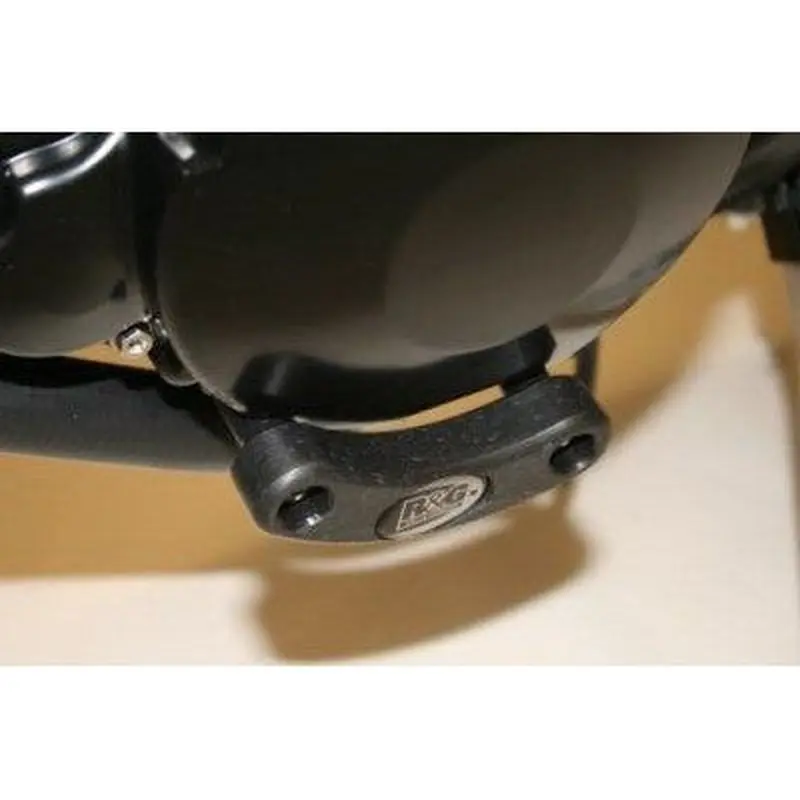 R&G Racing Black Engine Case Sliders LHS For 2005-2012 Triumph Speed Triple