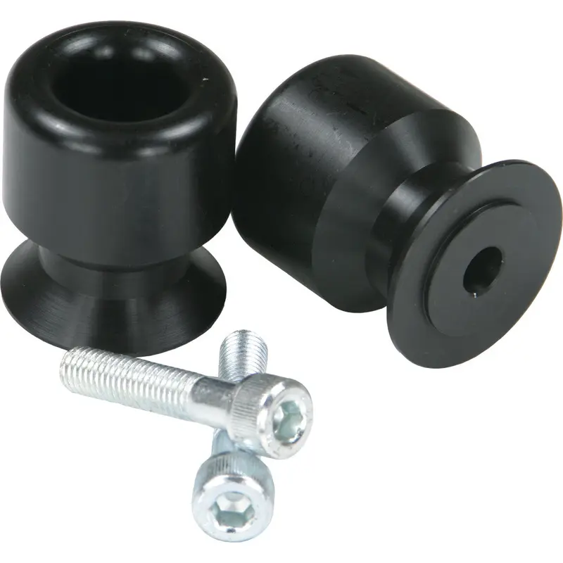 DMP SWINGARM SPOOLS BLACK 8MM 200-2101