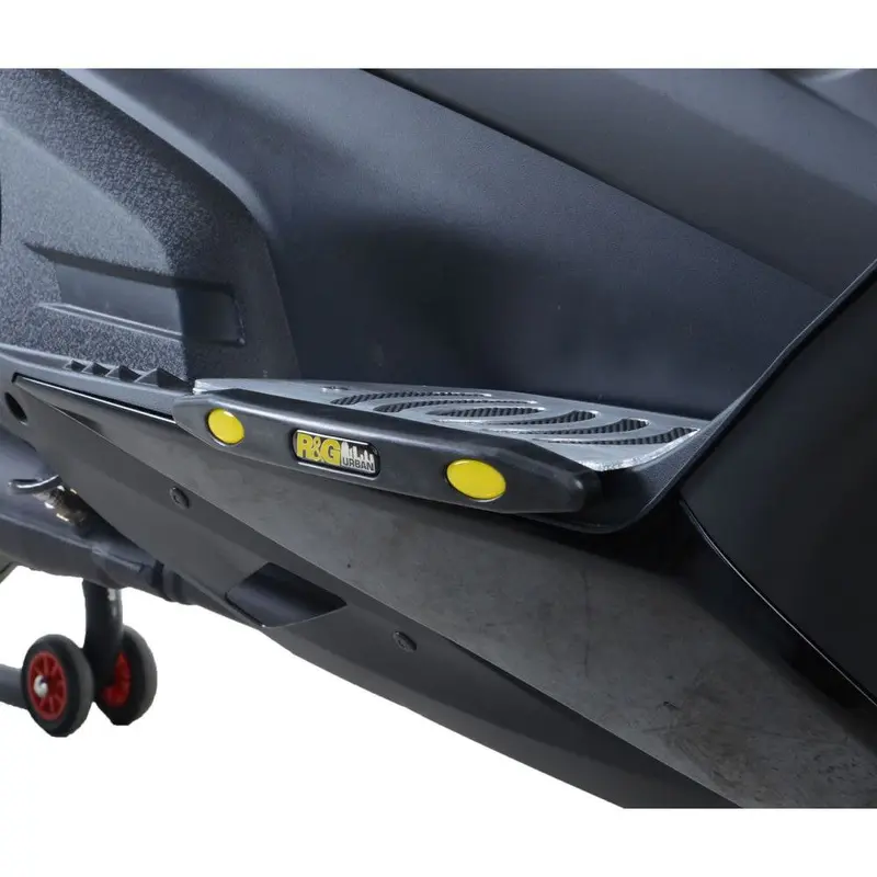 R&G Racing Black Footboard Sliders For 2017-2018 Yamaha TMAX 530