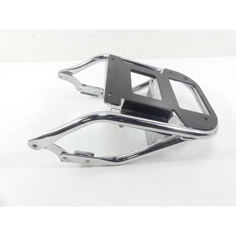 2009 Harley FLHTCU SE4 CVO E-Glide Rear Chrome Luggage Rack Trunk Mount 53411-09