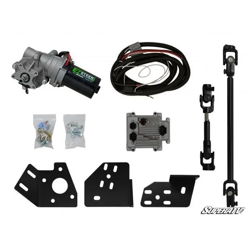 SuperATV EZ-Steer Power Steering Kit for Can-Am Maverick (2012-2015) - 220W