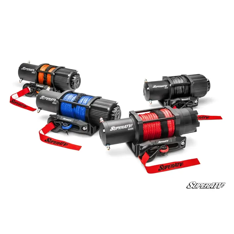 SYNTHETIC WINCH ROPE REPLACEMENT - ORANGE 4500LBS.