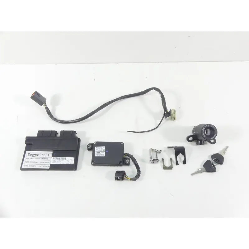 2013 Triumph Street Triple 675R Ecm Cdi Module Ignition Key Immobilizer T1290191