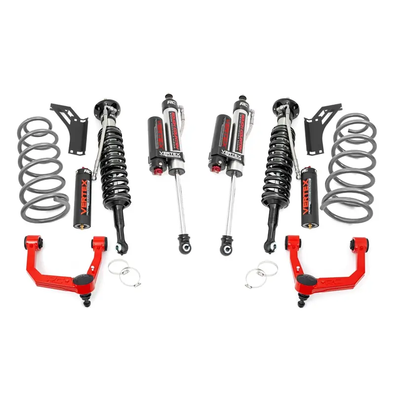 3 Inch Lift Kit | Upper Control Arms | RR Coils | Vertex | Toyota 4Runner (10-24) | 76650RED
