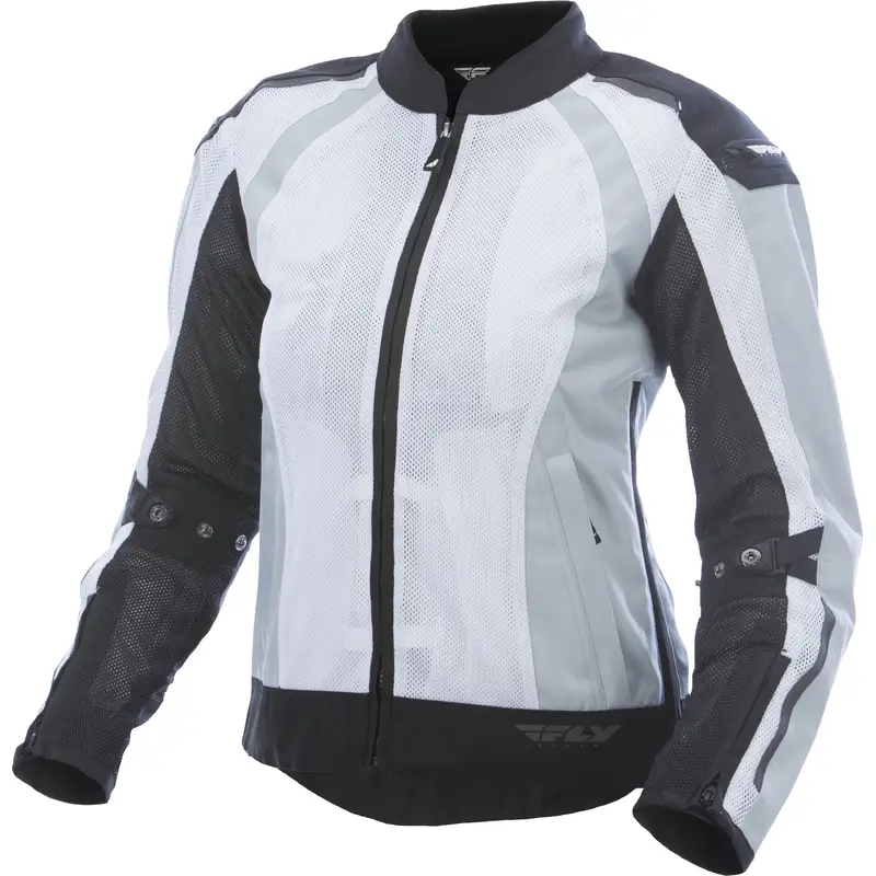 Women's Coolpro Mesh Jacket White/Black Xl