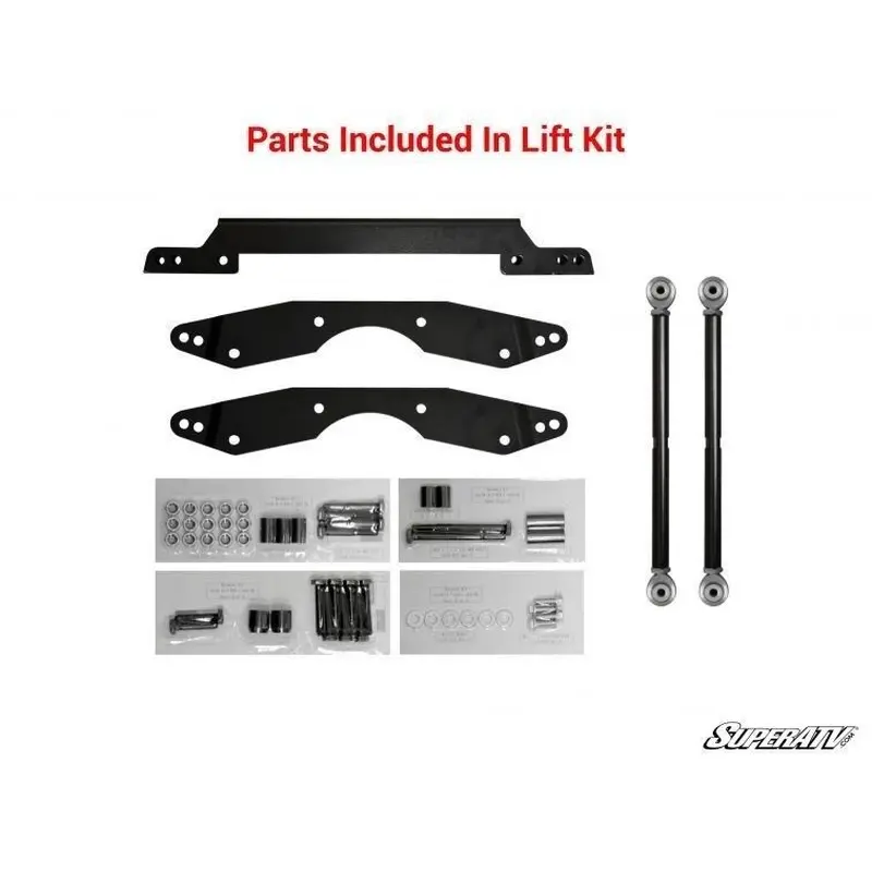 SuperATV 1.5-3" Adjustable Lift Kit for Polaris RZR 800 (2008-2014)