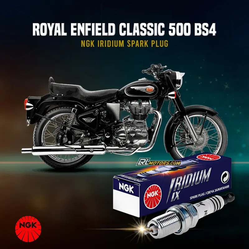 Royal Enfield Classic 500 BS4  NGK Iridium Spark plug