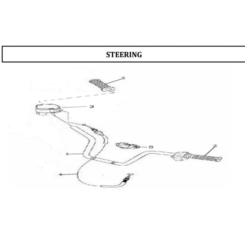 HiSUN - Forge 400 Throttle Cable - PJ000006103A2600