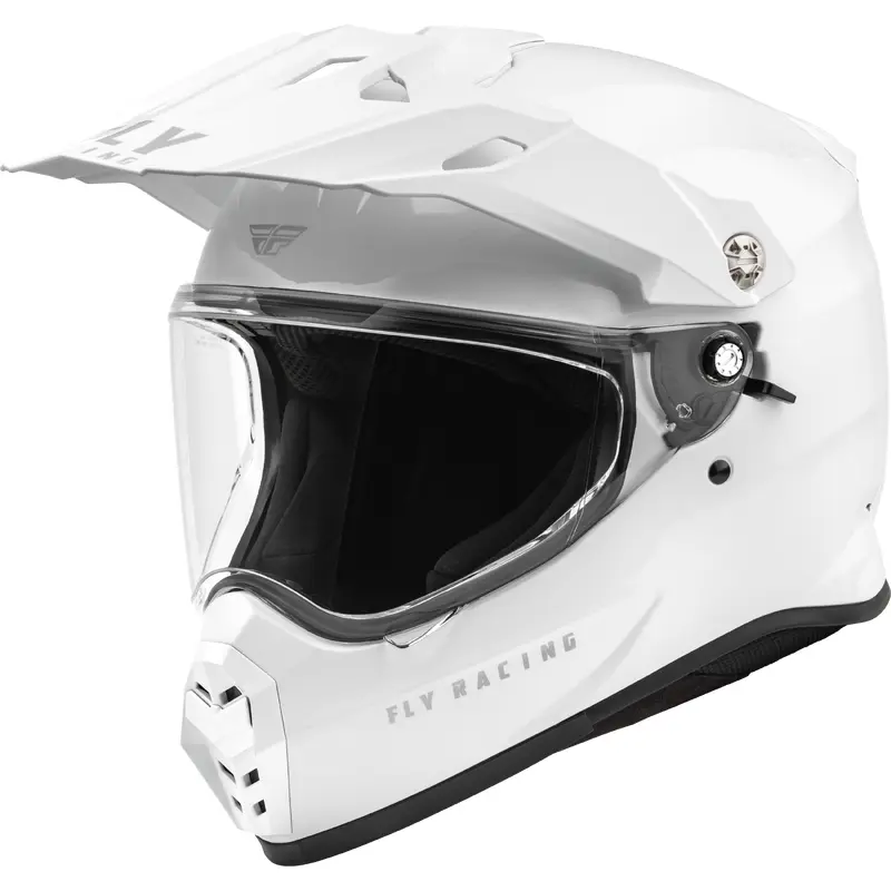 Trekker Solid Helmet White 2x