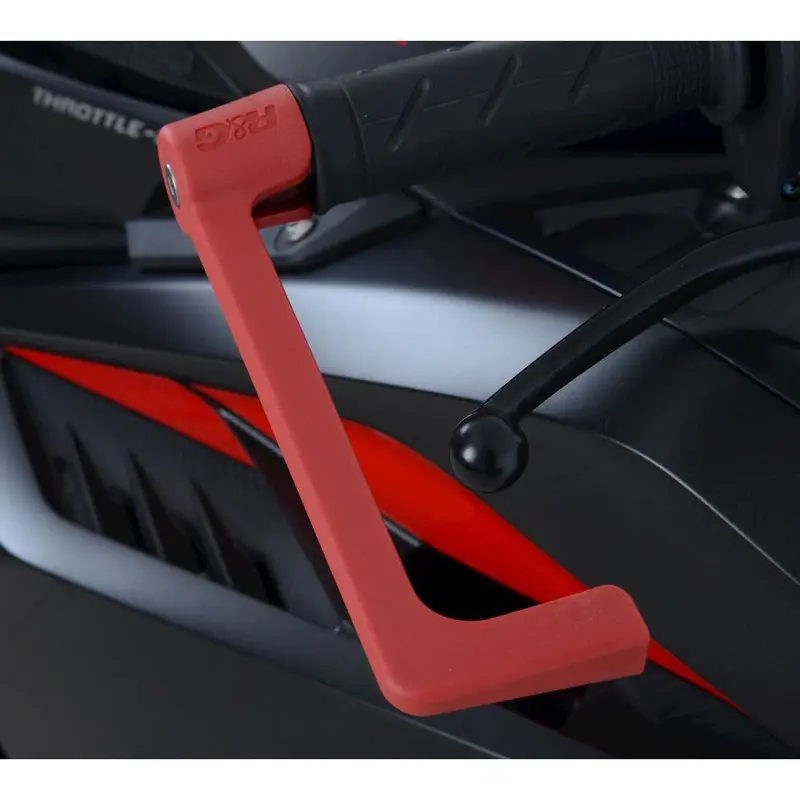 R&G Racing Red Moulded Lever Guard For 2008 Buell 1125R
