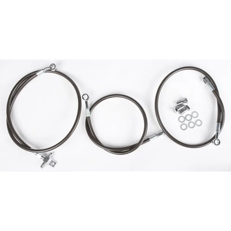 STREAMLINE BRAKELINE FRONT POL+2" SMOKE OUT500-F-2SMK
