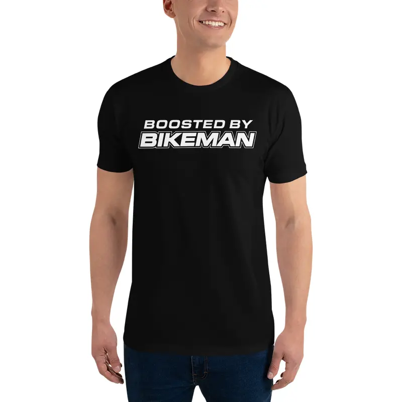 BOOSTED BY BIKEMAN TEE