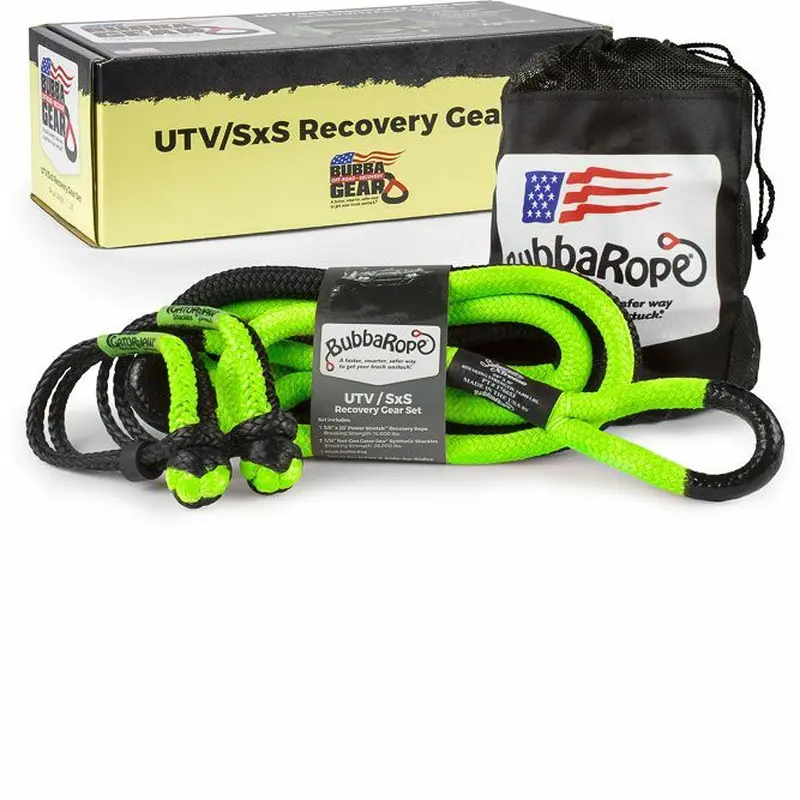 BUBBA ROPES UTV Gear Set Green Eyes - Part Number 176842GR