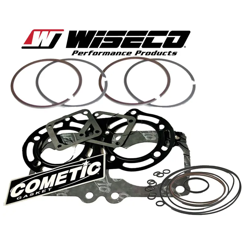 Banshee 65mm Piston Rings Wiseco 2559CD .040" +1mm Ring Set Gasket Oring Kit