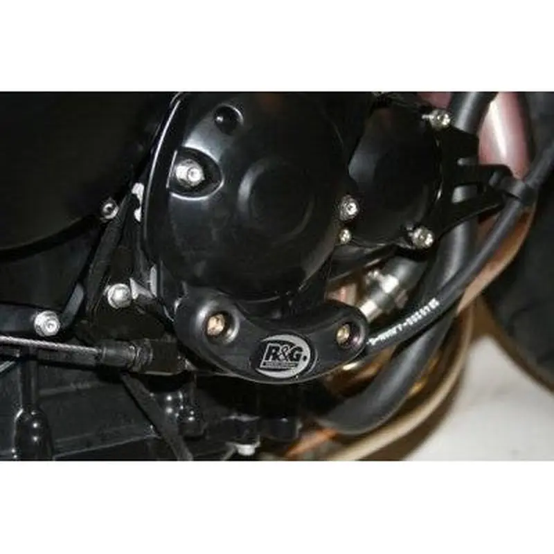 R&G Racing Black Engine Case Sliders RHS For 2007-2011 Triumph Street Triple 675