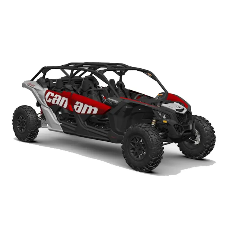 New 2025 Can-Am Maverick X3 MAX DS Turbo Fiery Red & Hyper Silver