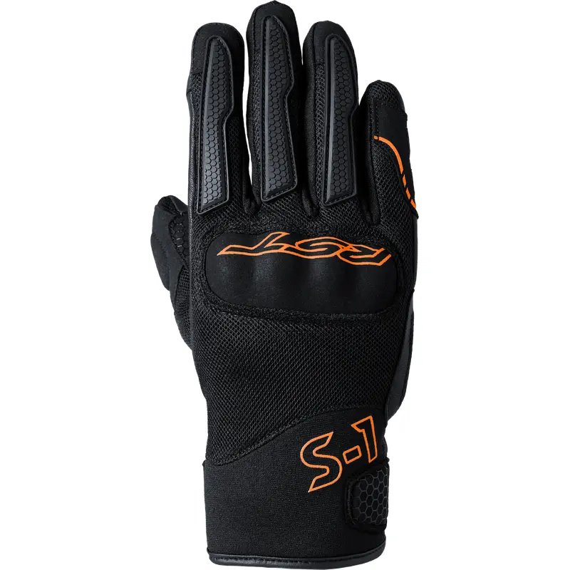 RST S1 Mesh Ce Glove Black/Neon Orange Xl