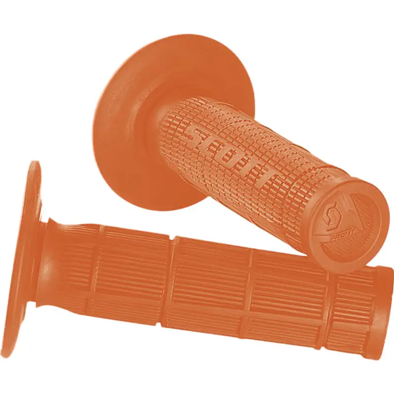 Radial Half Waffle Grips Orange 7/8"