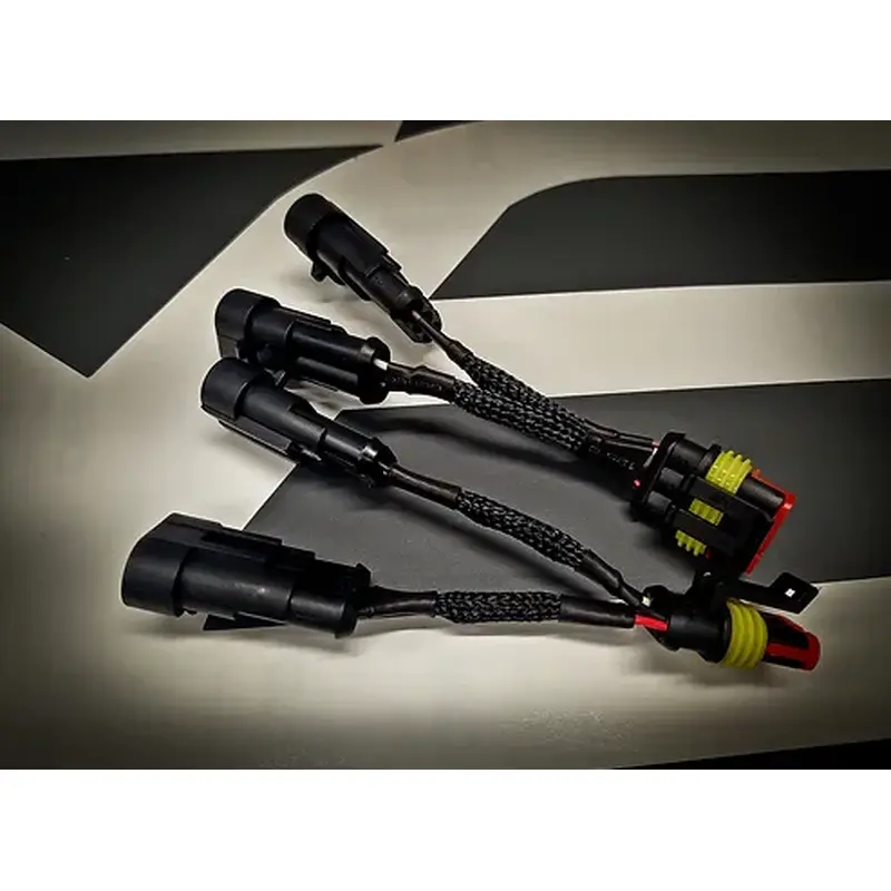 Evotech Can Am X3 Front Marker Light Plug and Play Wiring Harness