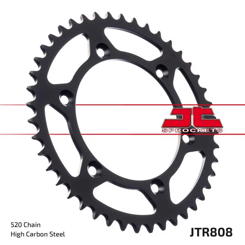 JT Sprockets Rear Steel Sprocket SC 50 Tooth 50T 520 Chain JTR808.50SC