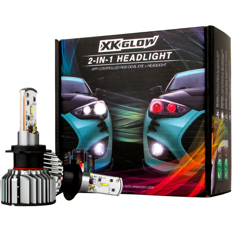 Rgb H4 Led Bulb Kit