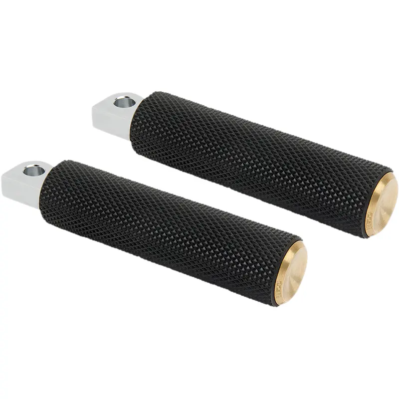 ARLEN NESS Knurled Footpegs - Brass - FX/FL '18-'23 07-944