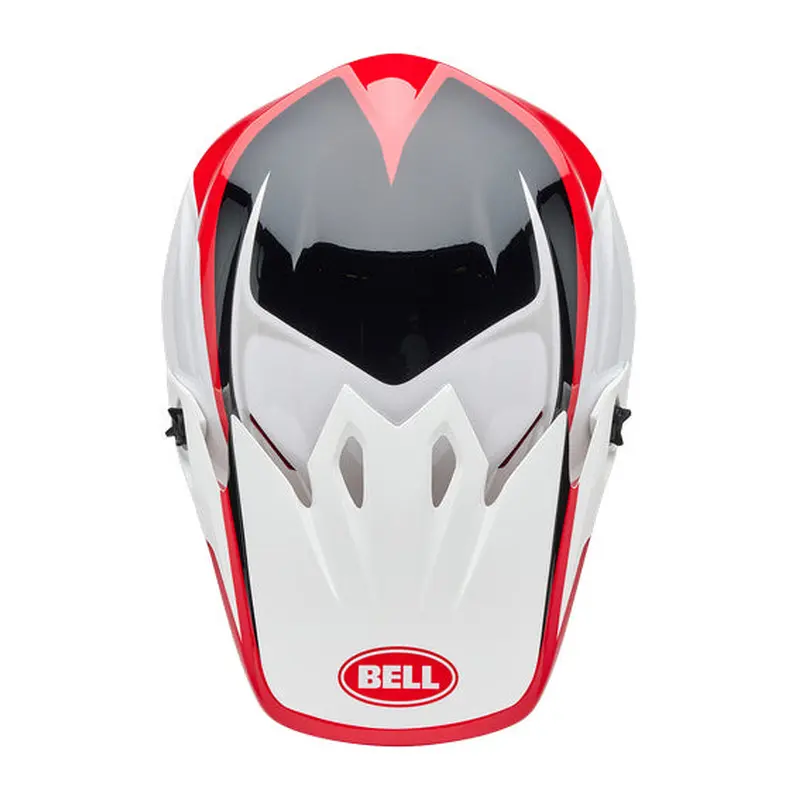 Bell MX-9 MIPS Rift Red/White