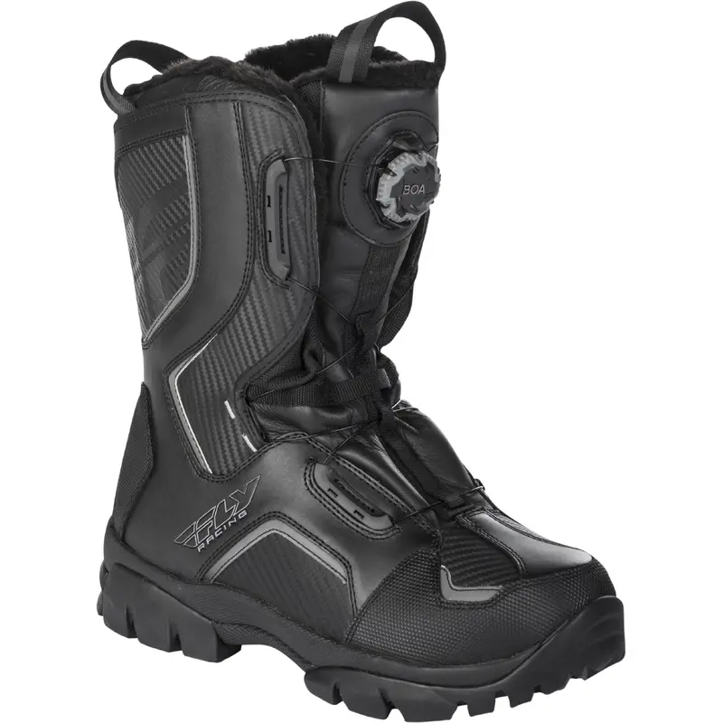 FLY RACING MARKER BOA BOOTS BLACK SZ 13 361-96213